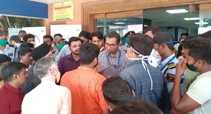 जमशेदपुर : हॉस्पिटल में भर्ती थी पत्नी, पति ने  परिजनों के साथ किया हाईवोल्टेज ड्रामा