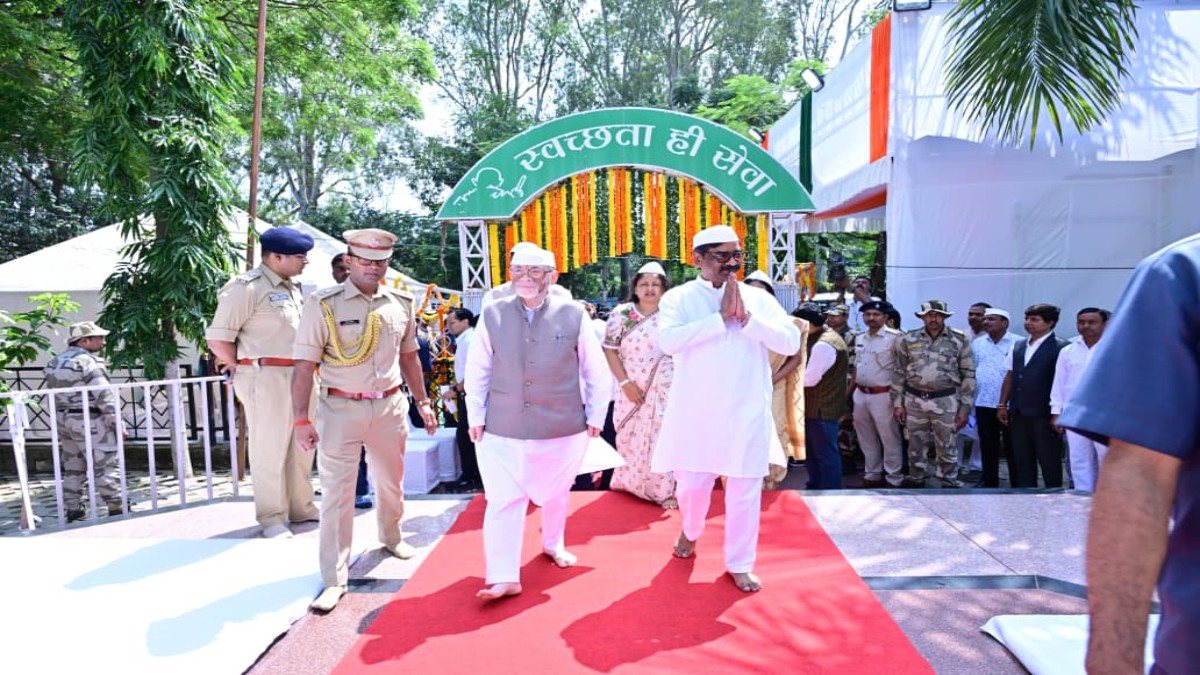 गांधी जयंती पर राज्यपाल-CM समेत कई नेताओं ने बापू को किया याद, दी भावपूर्ण श्रद्धांजलि