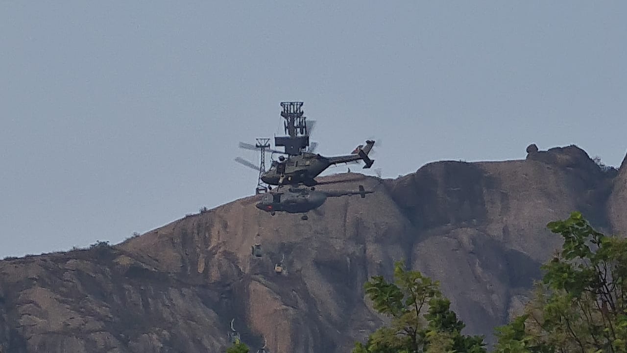 त्रिकूट रोप-वे हादसा :  सुबह 6 बजे से रेस्क्यू ऑपरेशन स्टार्ट, मंगलवार को अब तक 11 यात्री सकुशल निकाले गए