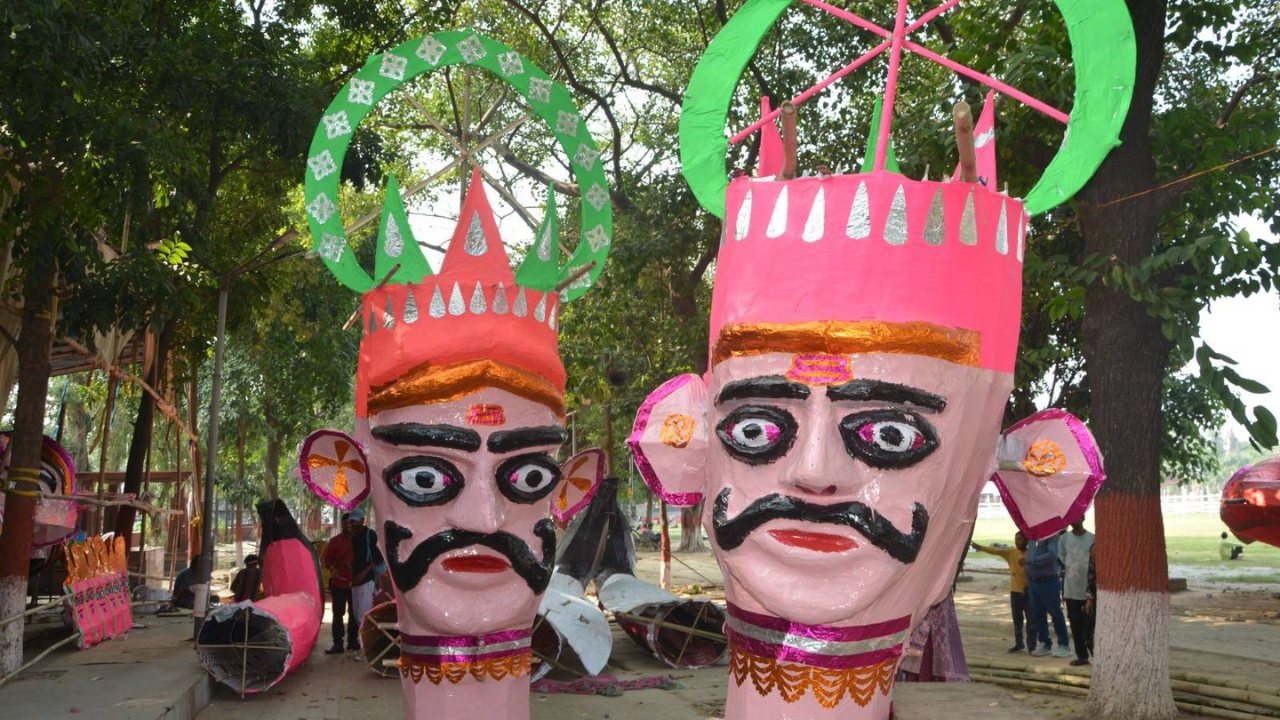 दशहरा के अवसर पर पटना में जलाया जाएगा रावण का 90 फीट ऊंचा पुतला, आतिशबाजी भी होगा आकर्षण का केंद्र