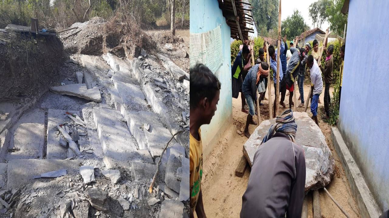 अनोखी प्रथा : दंग कर देगा आदिवासी समाज में कब्र पर वजनी पत्थर रखने का तरीका