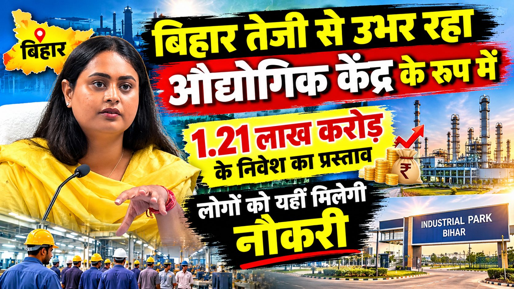 तेजी से औद्योगिक केंद्र के रूप में उभर रहा बिहार, 68 हजार रोजगार होगा सृजित, सीएम सम्राट कल करेंगे शुभारंभ
