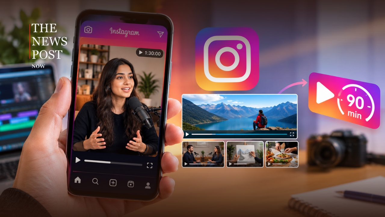 Instagram में बड़ा बदलाव.... अब 90 मिनट के वीडियो से लेकर एपिसोड वाली Reels तक मिलेगा नया अनुभव