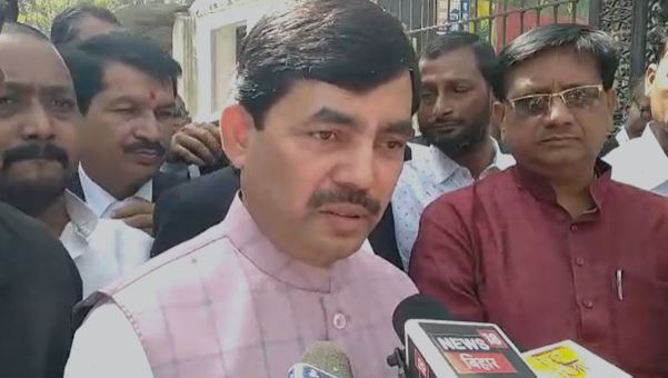 मंत्री शाहनवाज हुसैन कोर्ट में हुए हाजिर, आचार संहिता का है मामला