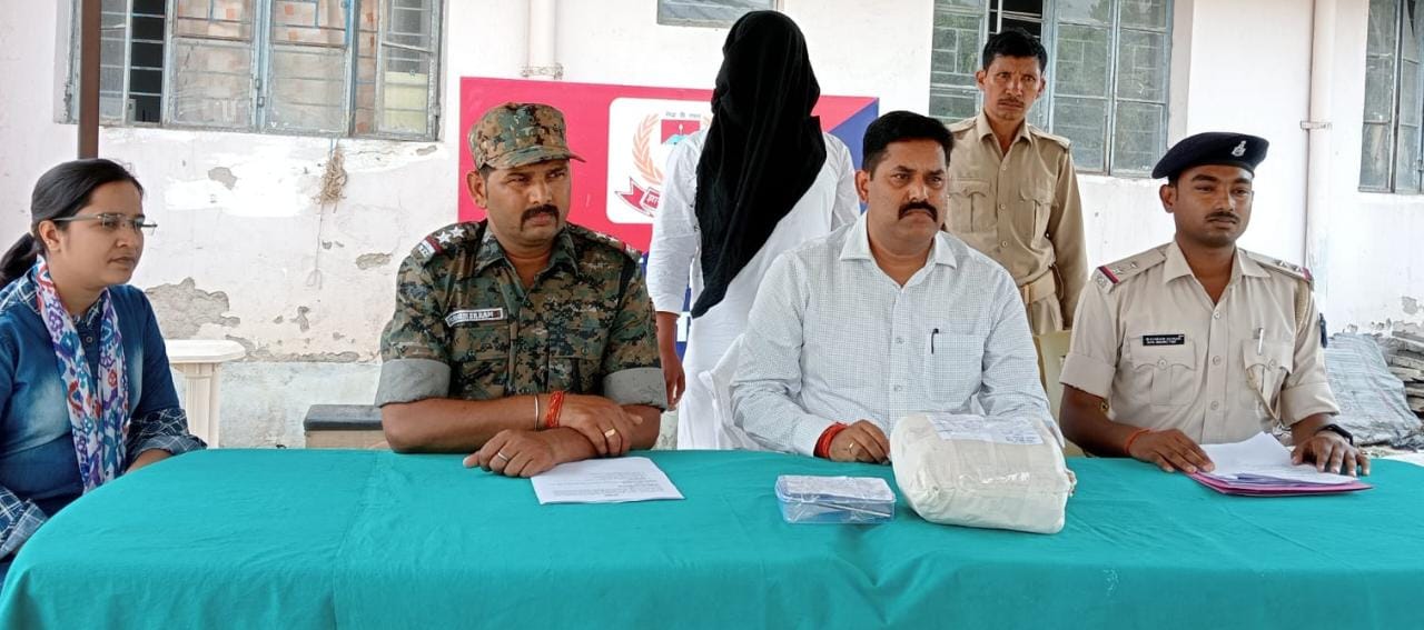 550 ग्राम अवैध गांजा के साथ तस्कर धराया, नशे के कारोबारियों के बीच हड़कंप