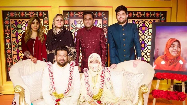 एआर रहमान की बड़ी बेटी ने किया निकाह , पिता ने सोशल मीडिया पर फैमिली पिक्चर की शेयर  